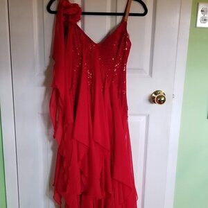 Stunning smooth ballroom dress, size S